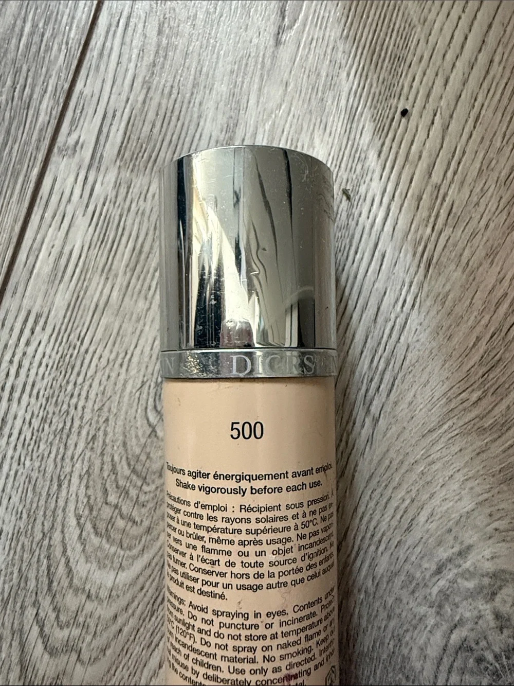 Dior Airflash Spray Foundation 500 - Beige